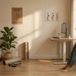 how to improve posture at home