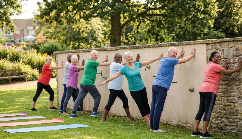 how to improve posture at home